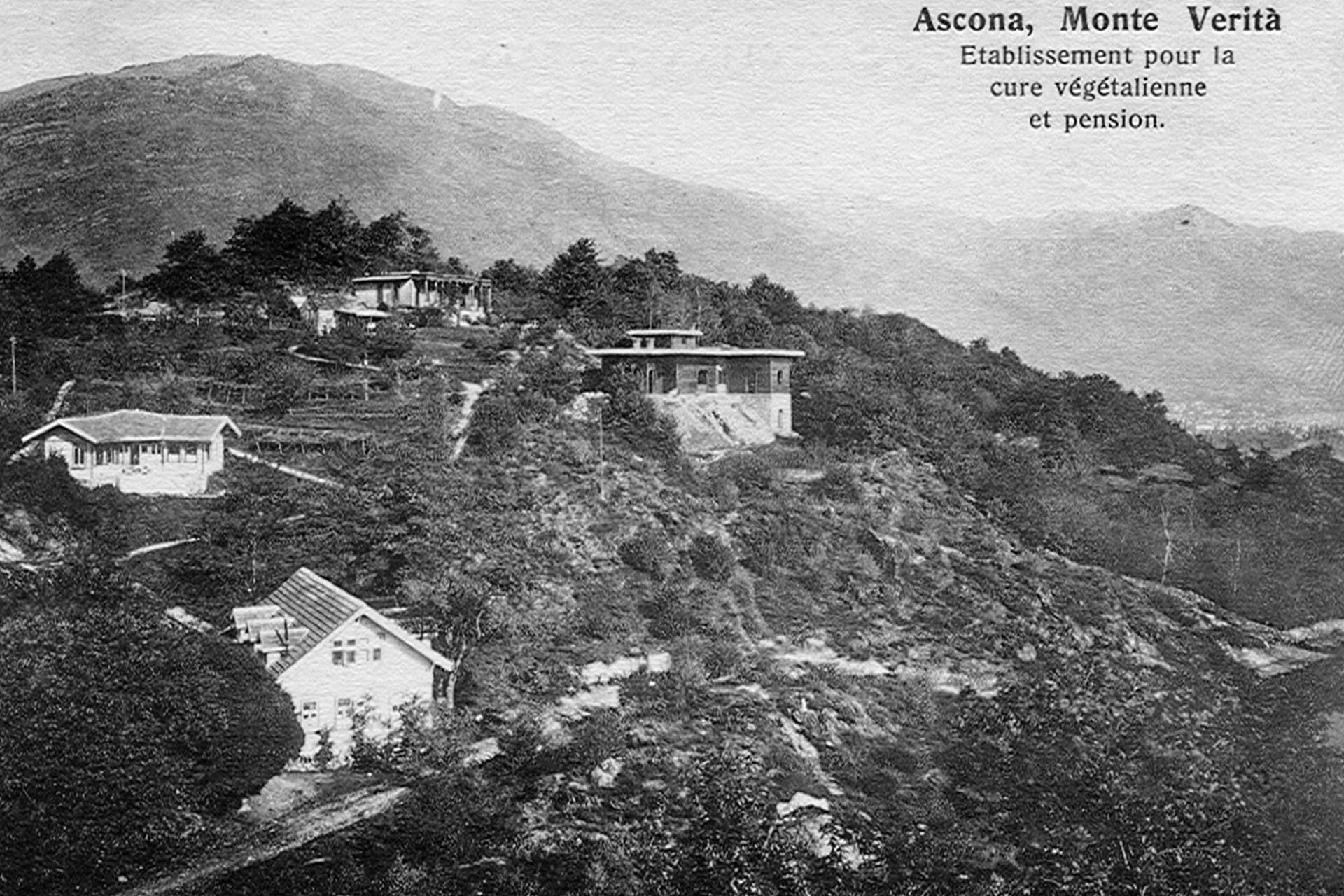 Aerial view, Monte Verità, circa 1909